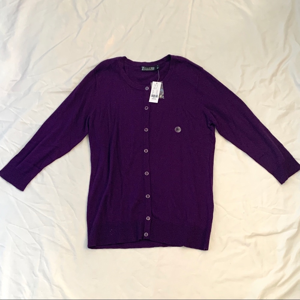 Purple sweater